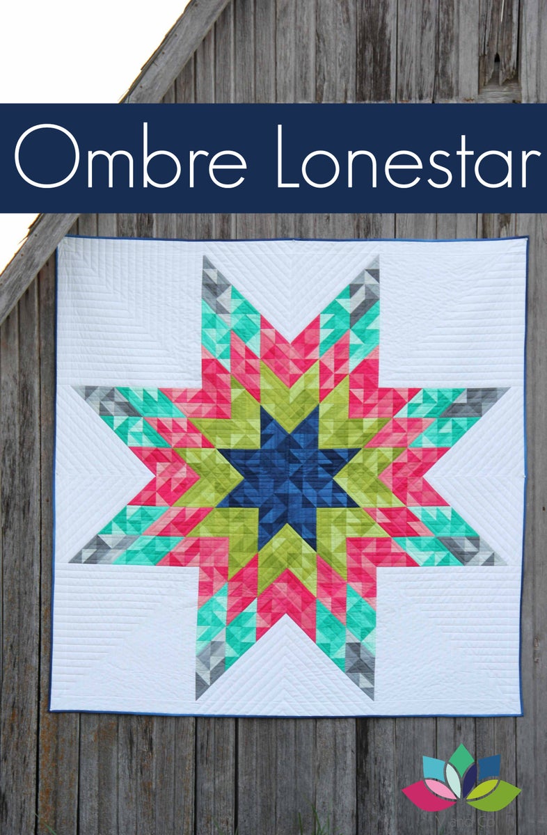 cover how quilt and quilt â PDF pattern Ombre V Co Lonestar cover how quilt and quilt â PDF pattern Ombre V Co Lonestar