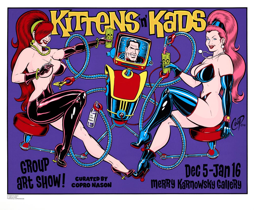 Image of KITTENS & KADS Silkscreen Print