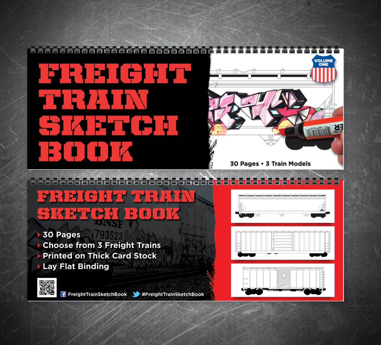 Freight Train Sketch Book / fr8trainsketchbook