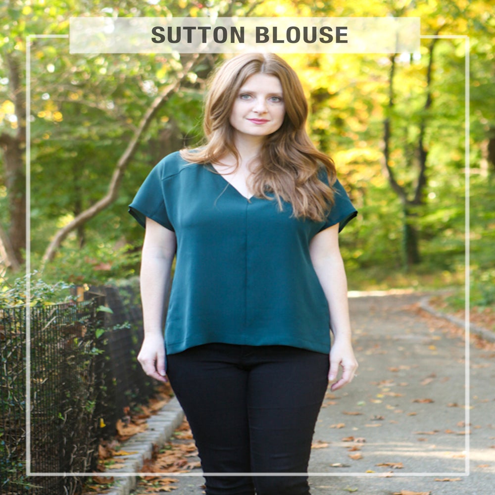 Image of SUTTON BLOUSE