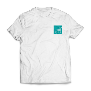 Image of To The Wall logo Tee - White