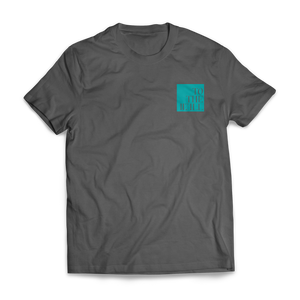 Image of To The Wall logo Tee - Dark Grey