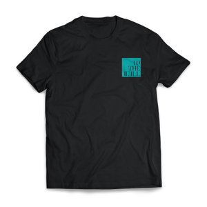 Image of To The Wall logo Tee - Black