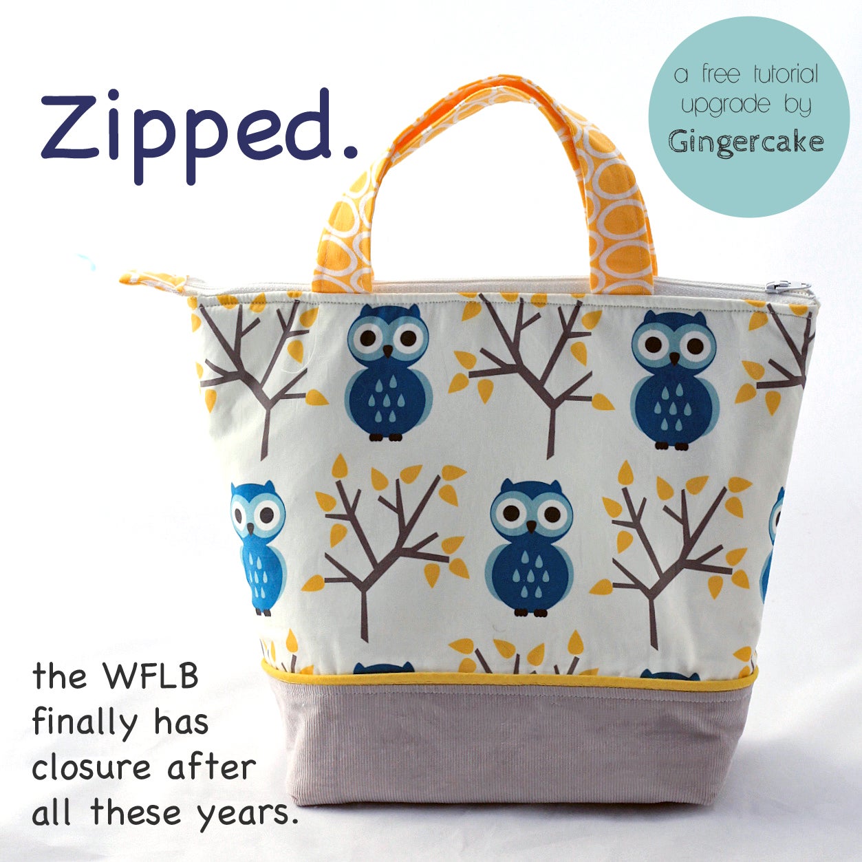 Download The Waste Free Lunch Bag PDF Sewing Pattern / Gingercake ...