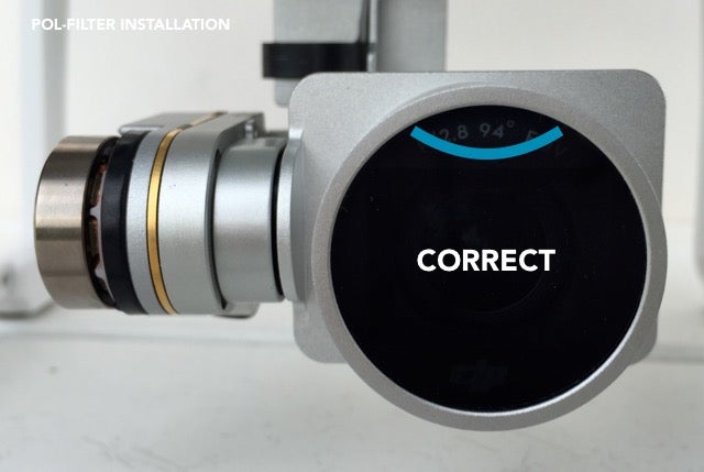 Image of 1 POL (Polarizer) Filter for DJI Phantom 3 & 4 Professional / Advanced