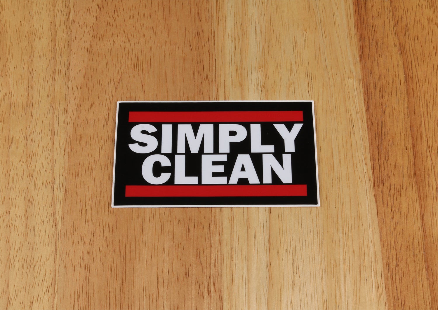 Simply Clean — Simply Clean Run Sticker