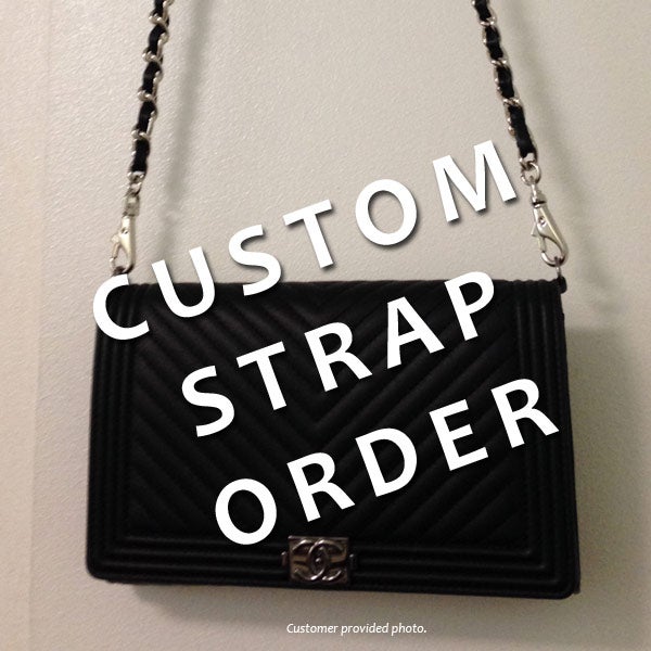 Custom Replacement Straps & Handles for Chanel Handbags/Purses/Bags