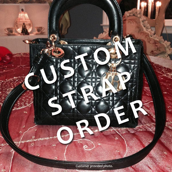 Custom Replacement Straps & Handles for Christian Dior Handbags/Purses