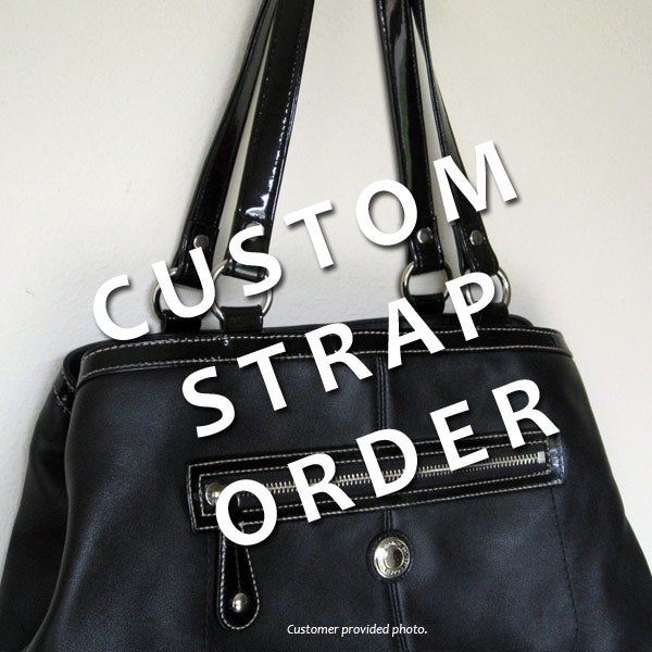 Custom Replacement Straps & Handles for Coach Handbags/Purses/Bags | Straps for Purses ...