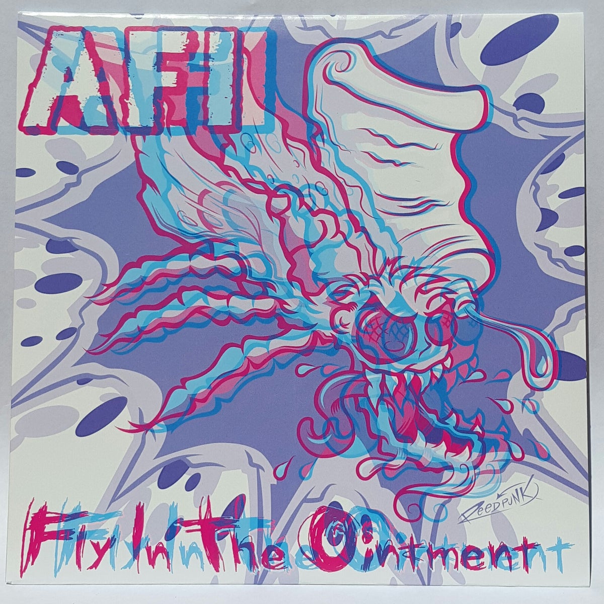 WEDGE #1 AFI "Fly in the Ointment" 7" 3-D Edition! | WEDGE