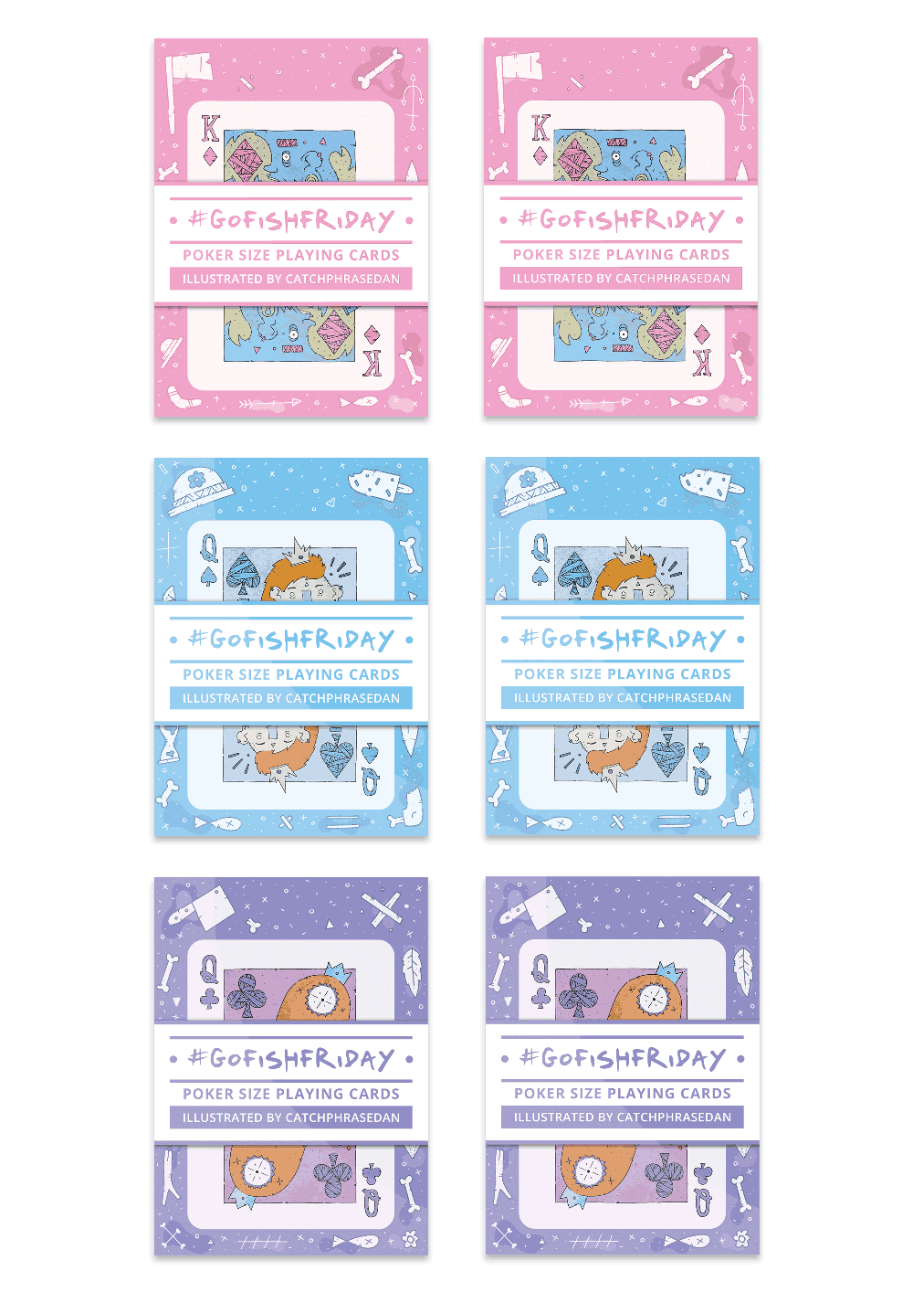 Image of #GoFishFriday Half Brick (6 Decks)