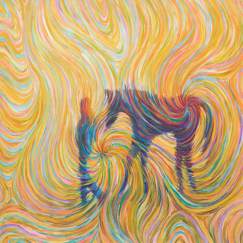 The Energy Art Store By Julia Watkins — Just Us Horse Energy Painting