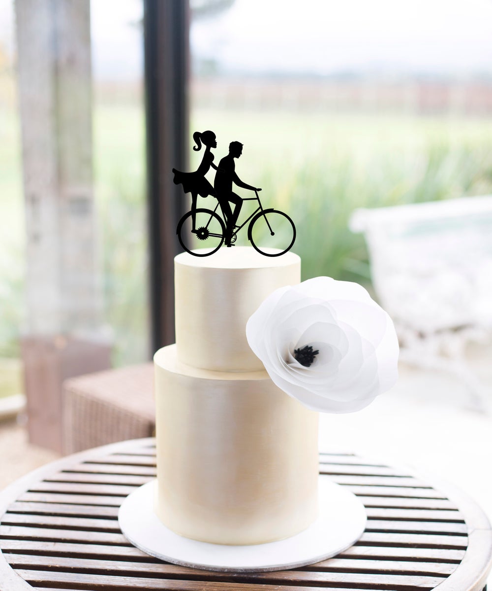 Image of Bike Riding Couple