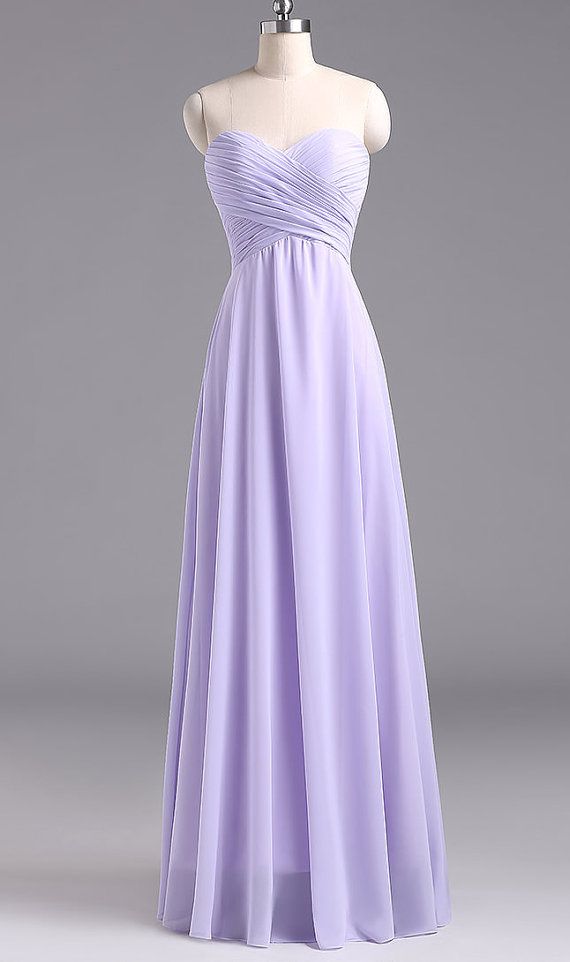 lavender formal dress