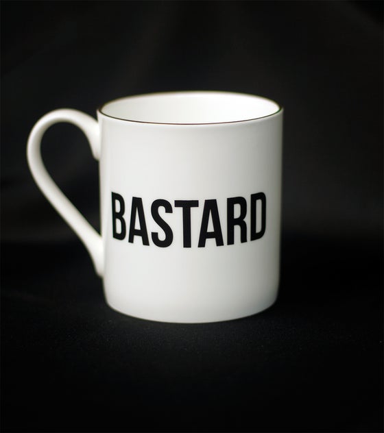 Image of THE GOLD RIMMED BASTARD MUG