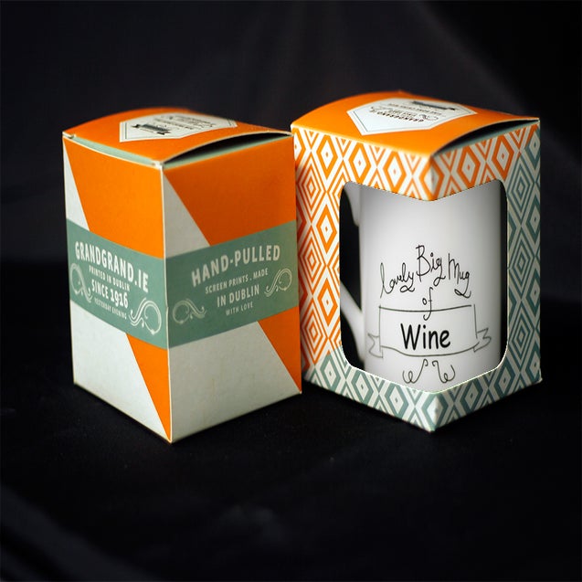 Image of LOVELY BIG MUG OF WINE