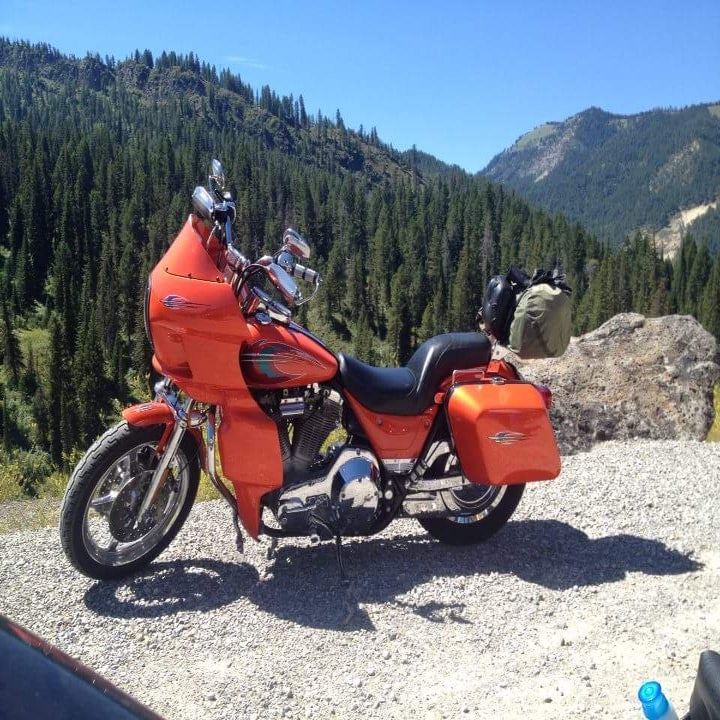 JD Customs & Fabrications L.L.C. — FXRT Reproduction RT "Clam Shell" Bags