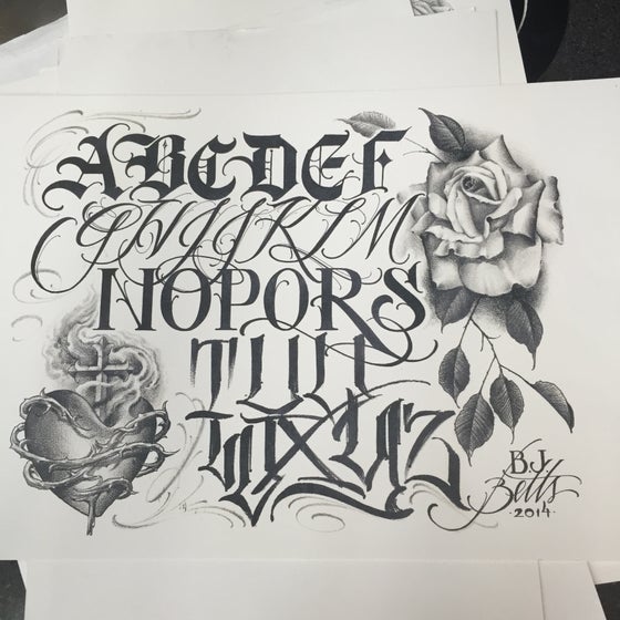 Tattoo Related Fonts | Autos Post