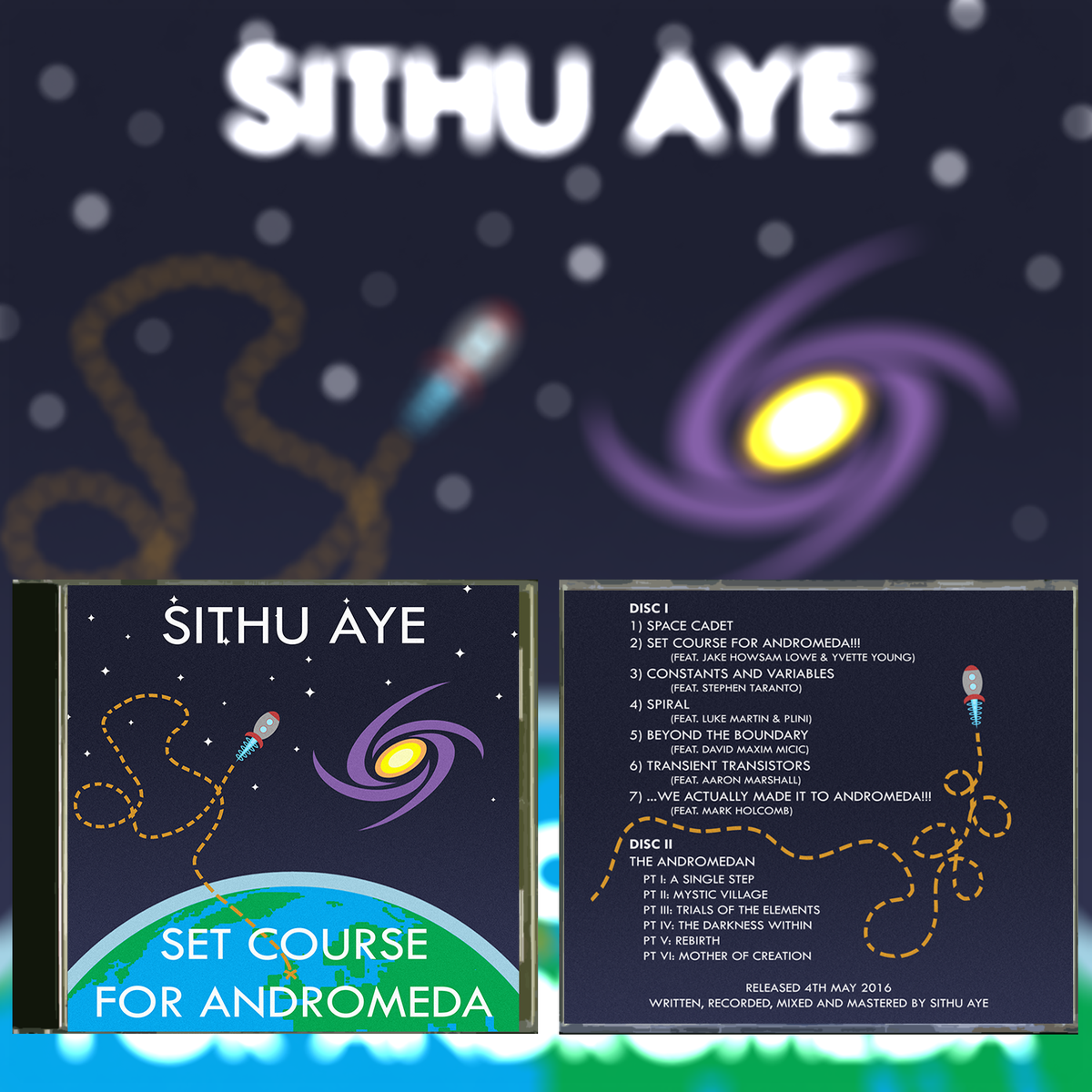 Set Course for Andromeda Double CD / Sithu Aye