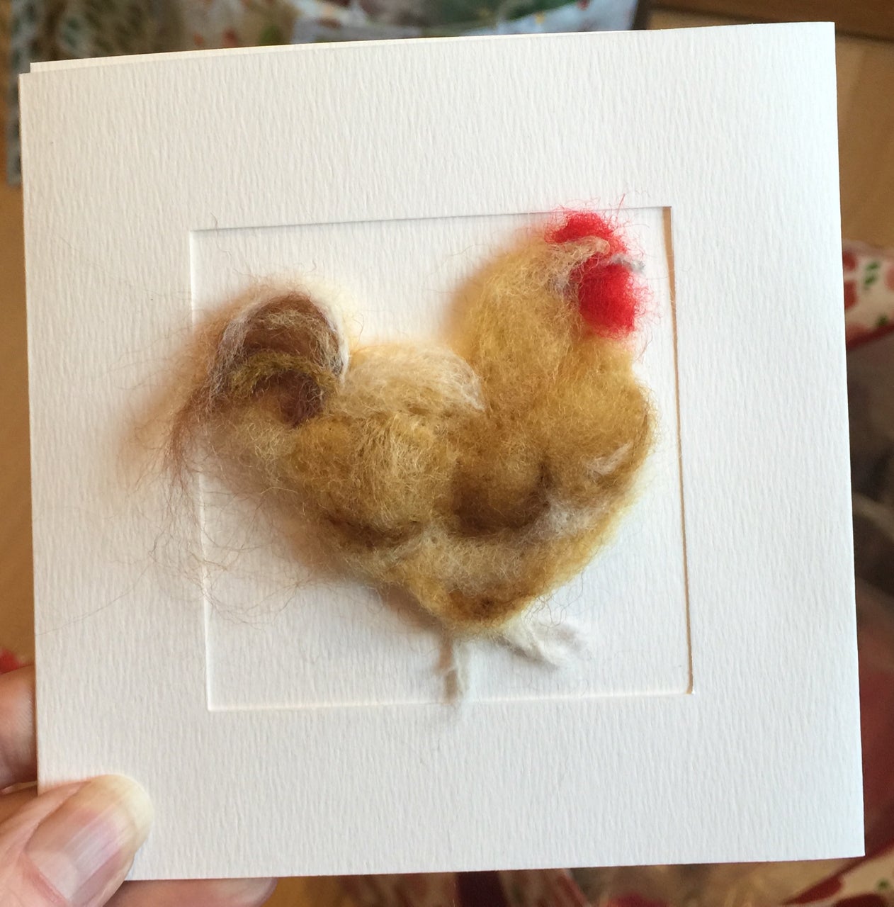 Chicken Card / abigail rayner