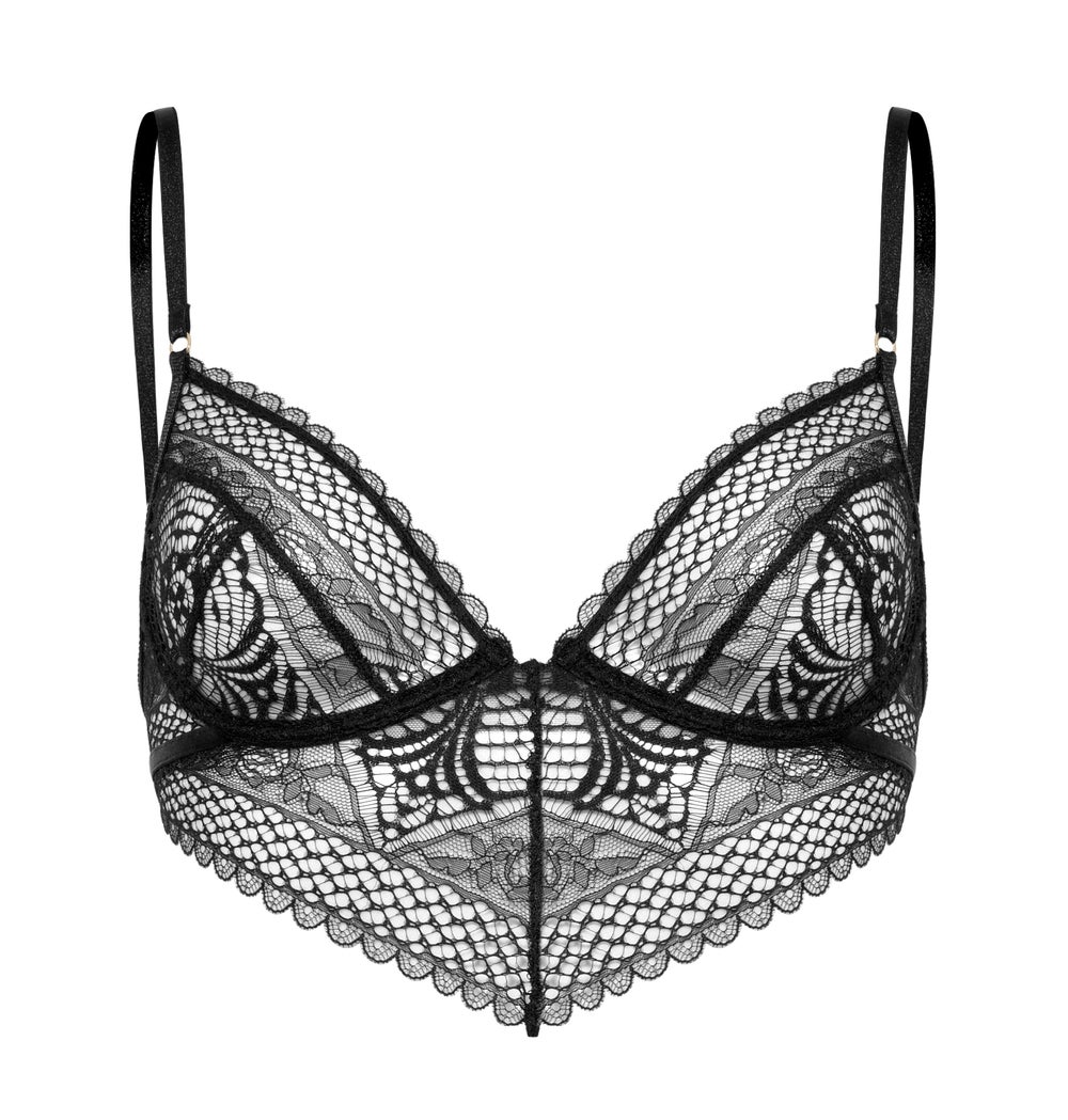 Image of Scream Bra Black