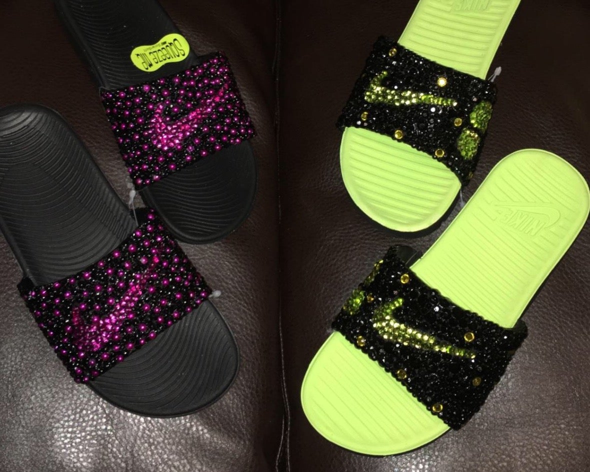 big kids nike slides