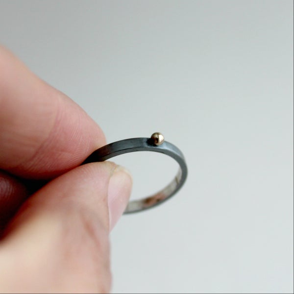 Image of Gold Dot Ring