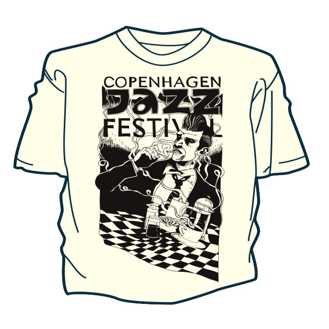 Øko TShirt Copenhagen Jazz Festival 2016 / Copenhagen Jazz Festival