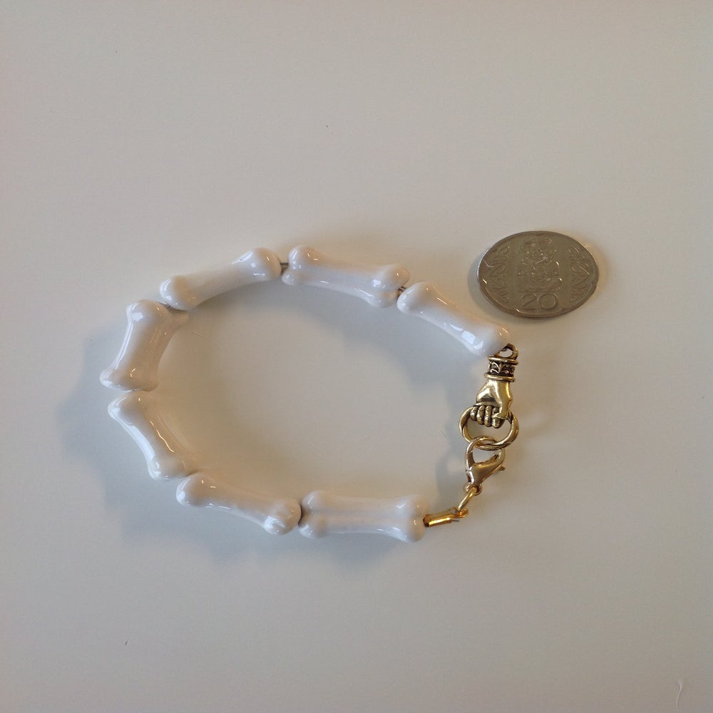 Image of Ceramic bone bracelet