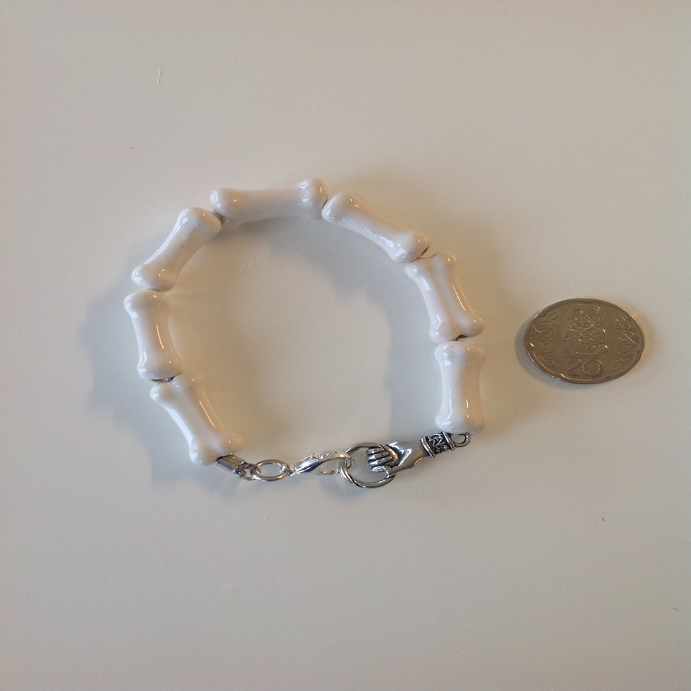 Image of Ceramic bone bracelet