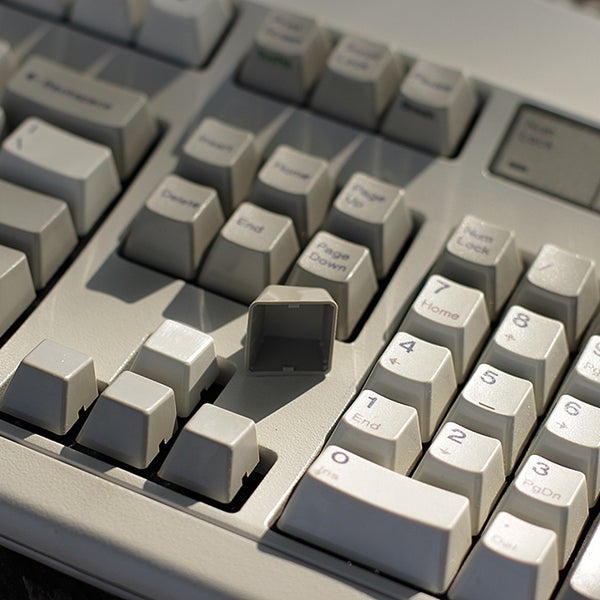 Image of IBM Model M Bucking Spring Keyboard