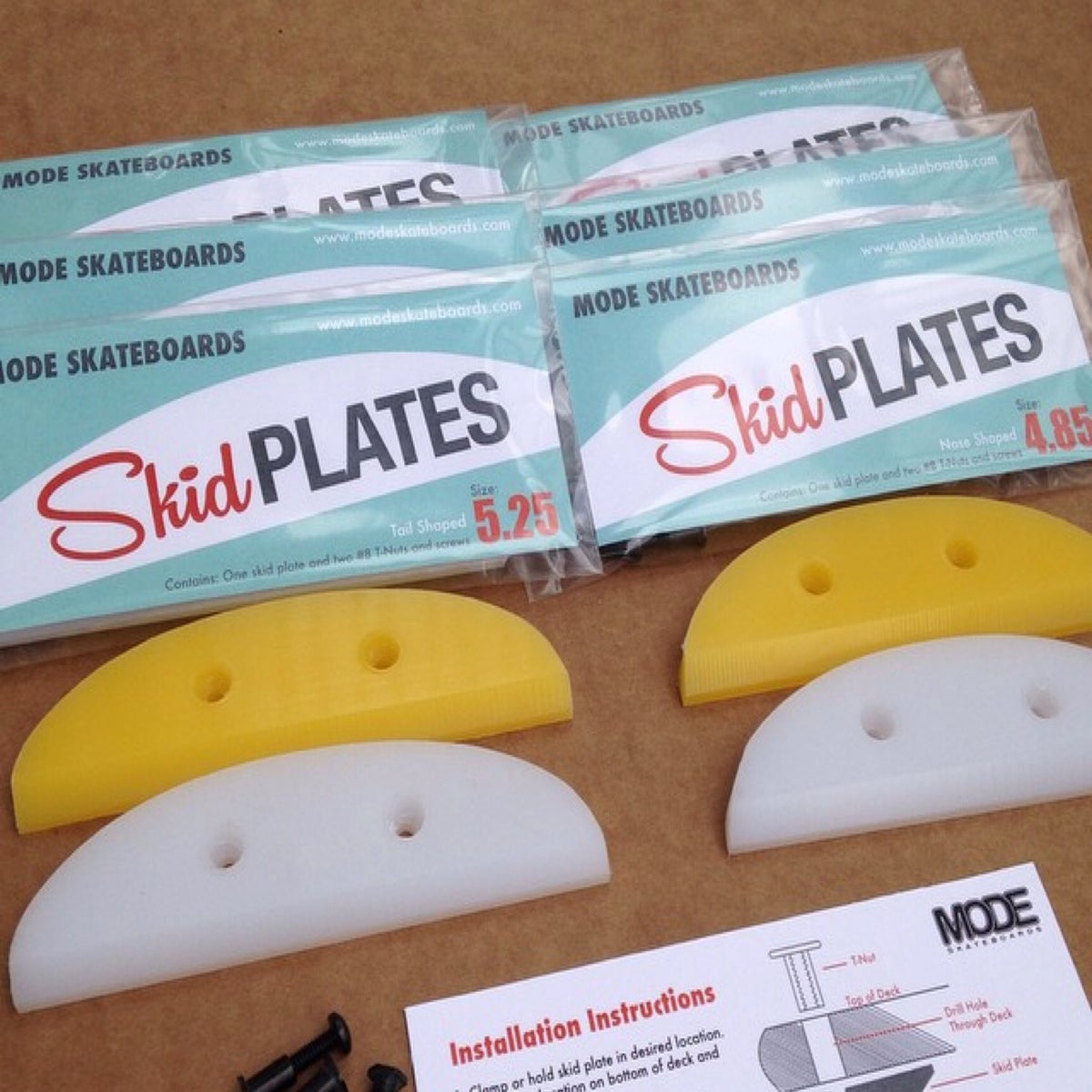 MODE Skateboards — Skid Plates