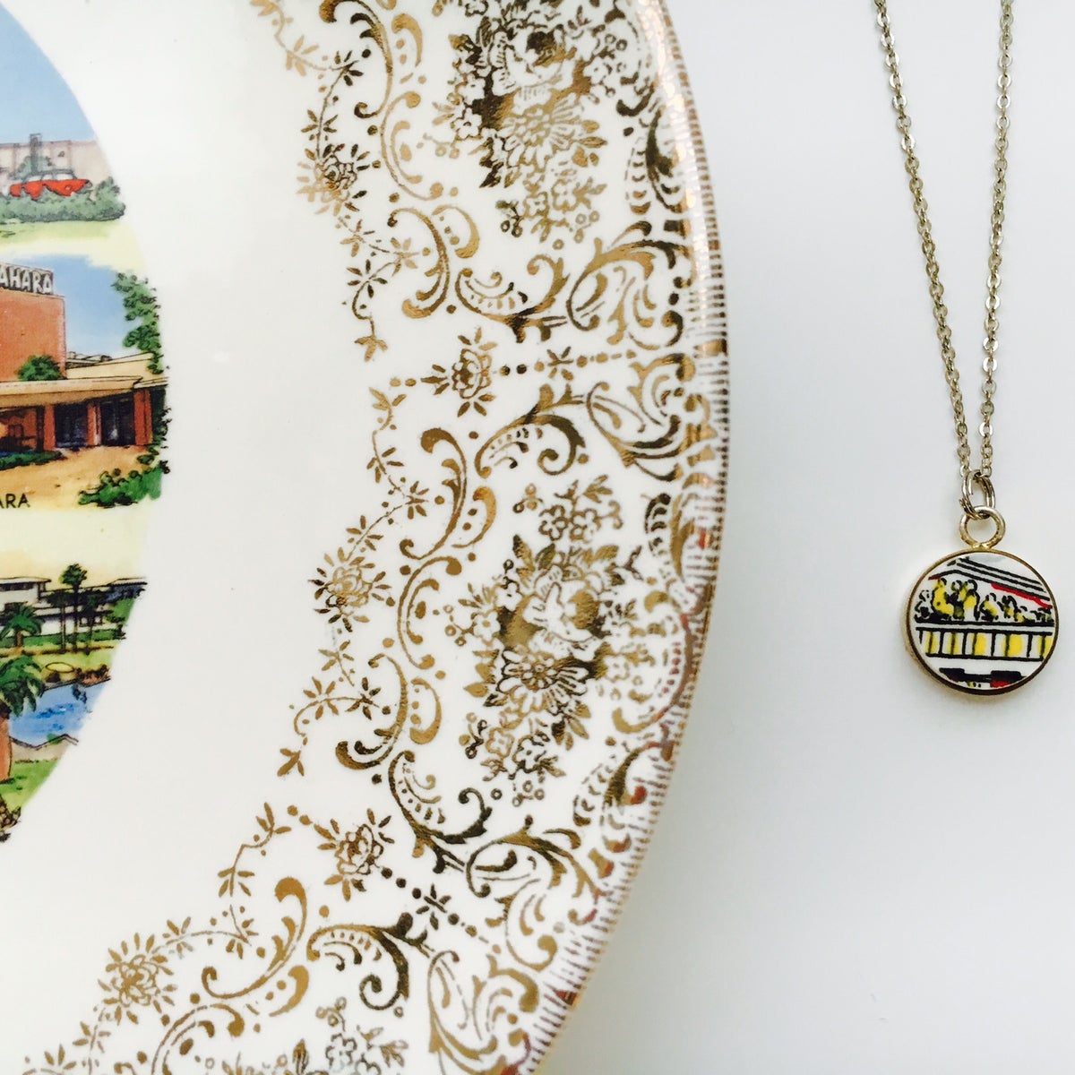 DishItOutJewelry — Broken Dish Necklaces