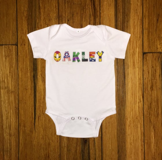 Image of Superhero Letters