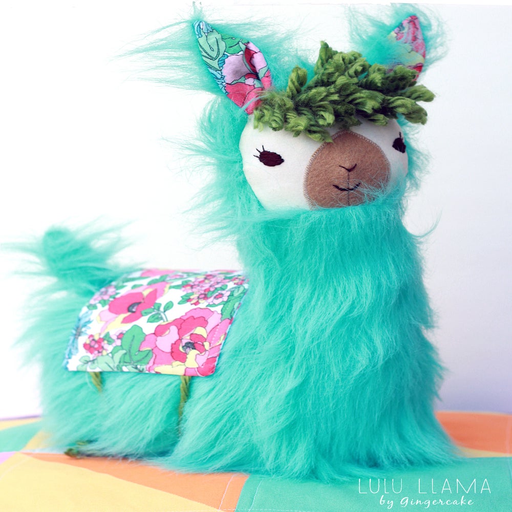 Download NEW! LuLu Llama Pillow PDF Sewing Pattern / Gingercake ...