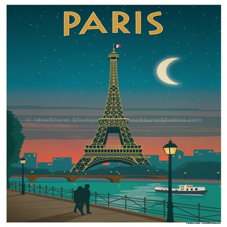 Vintage Paris Poster 74