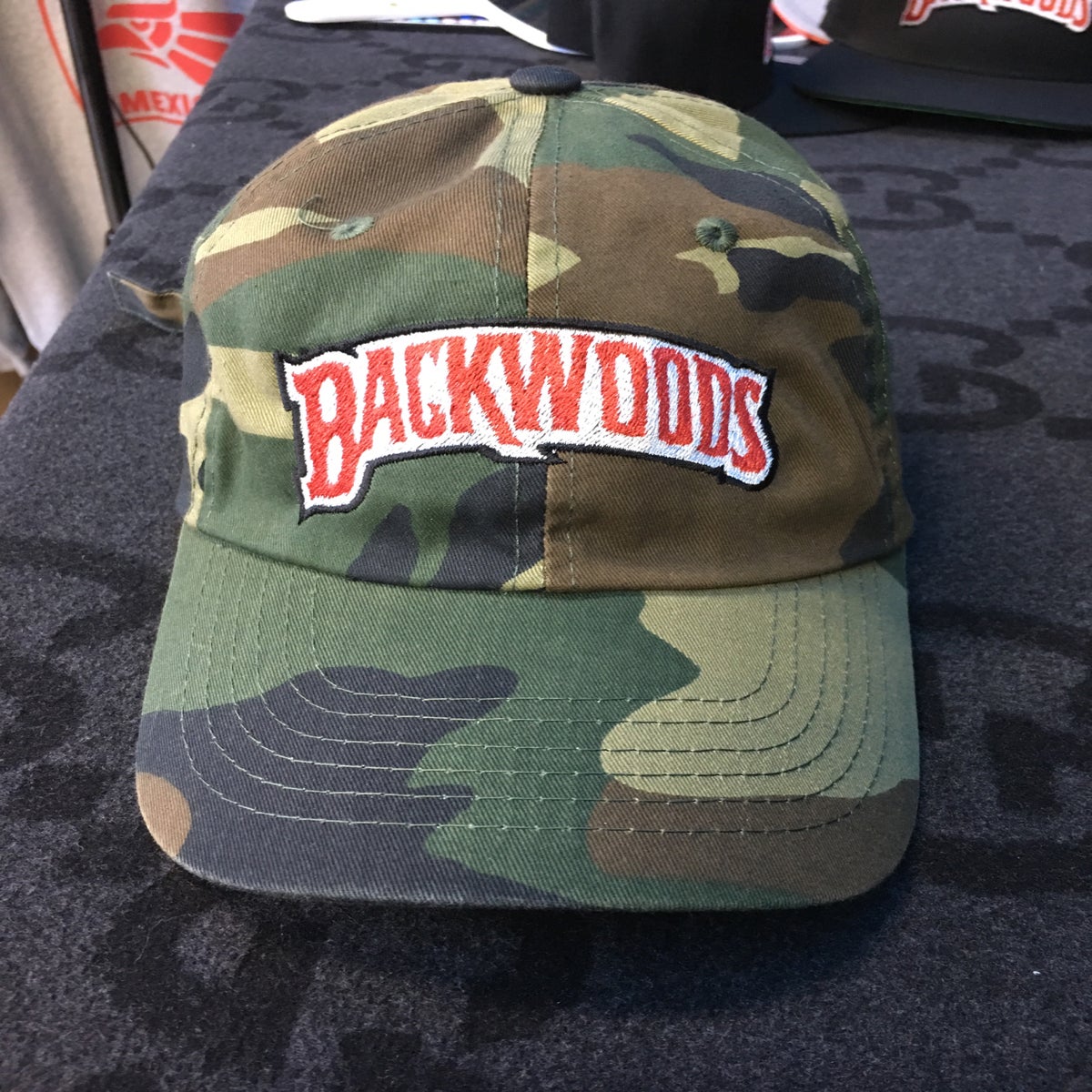 🔥BACKWOODS "CAMO" Dad Hat *Limited Availability / Noize Gallery Apparel