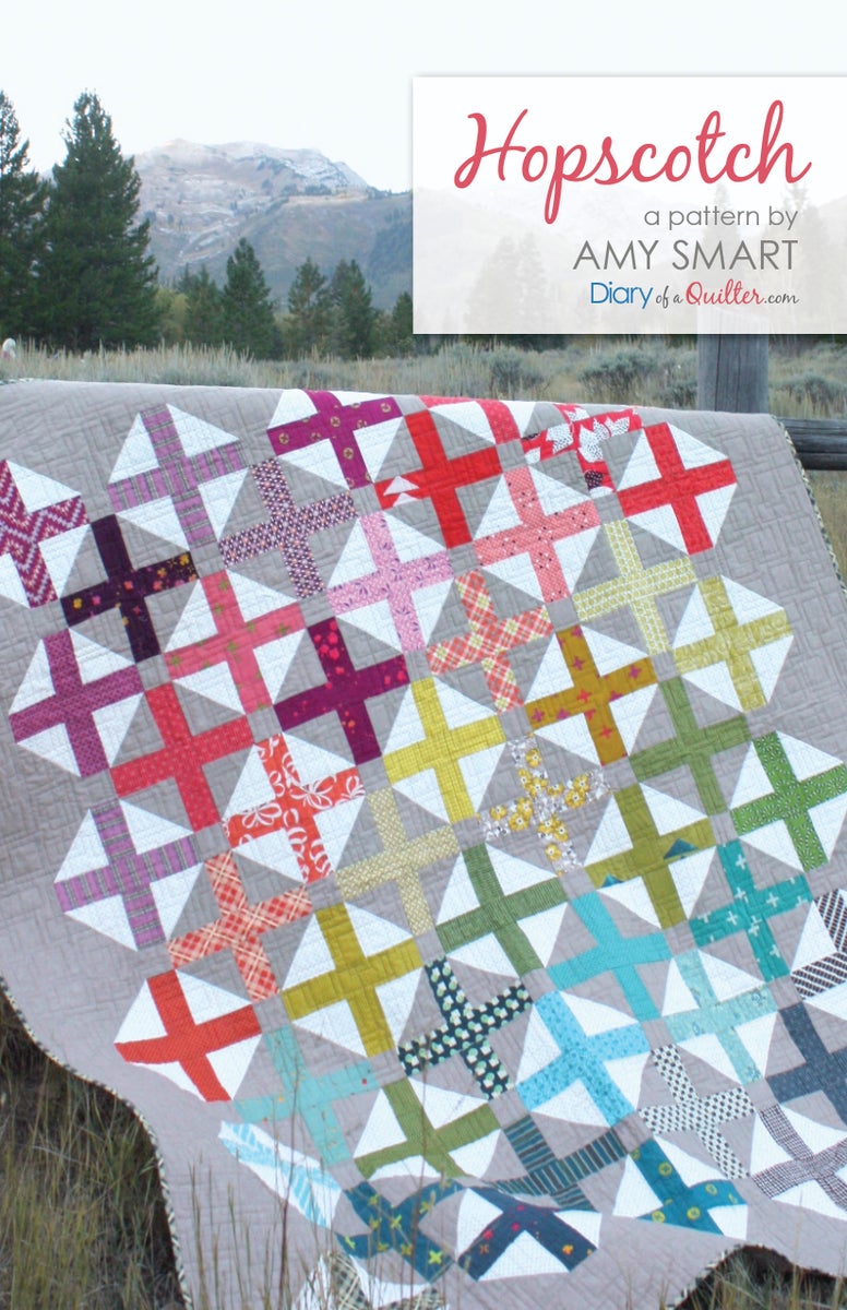 Shop by Amy Smart — Hopscotch modern quilt PDF pattern