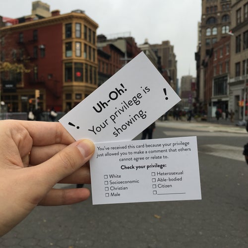 Image of Privilege Cards