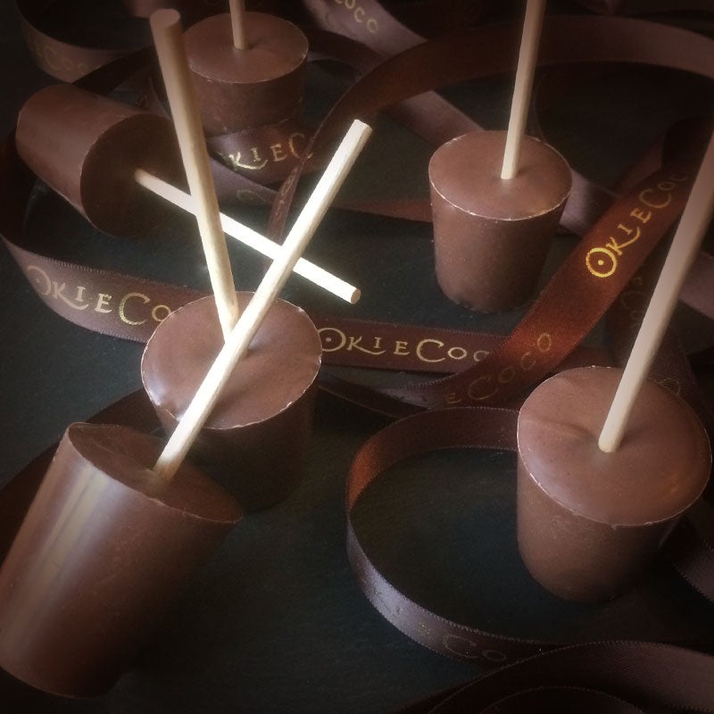 coco okie chocolate Chocolate Triple Okie Hot Coco â Swizzle Sticks coco okie chocolate Chocolate Triple Okie Hot Coco â Swizzle Sticks