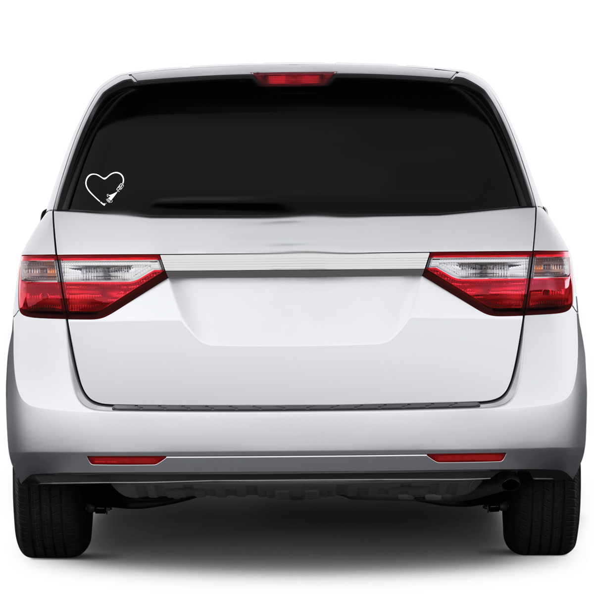 Feeding Tube Awareness Apparel Tubie Vinyl Car Decal Feeding Tube Awareness Apparel Tubie Vinyl Car Decal