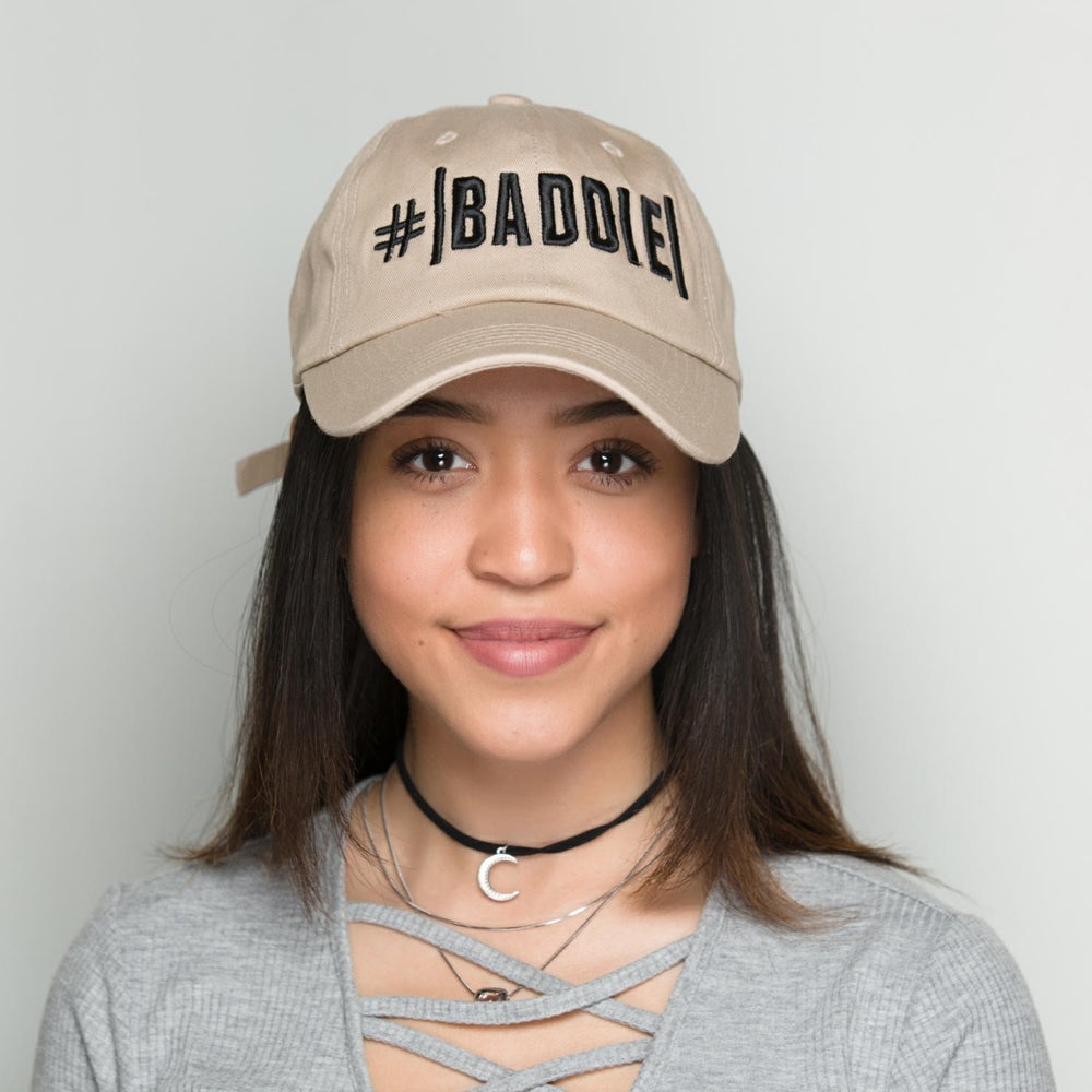 #|BADDIE| Logo Signature Dad Hat / #|BADDIE|