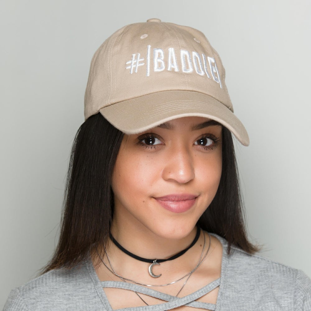 #|BADDIE| Logo Signature Dad Hat / #|BADDIE|