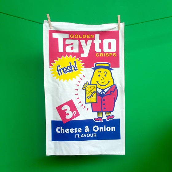 Image of Tayto tea towel