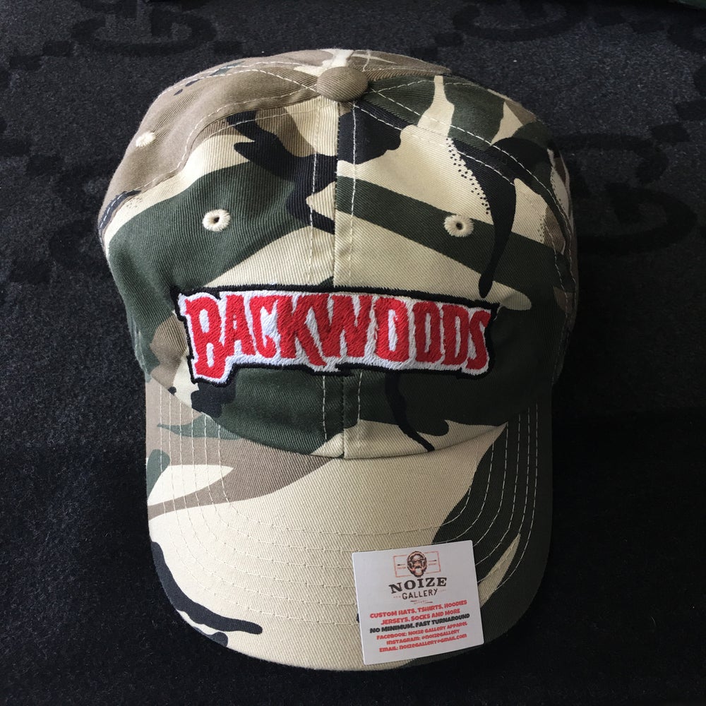 🔥BACKWOODS LIGHT OR DARK "CAMO" Dad Hat *Limited Availability / Noize