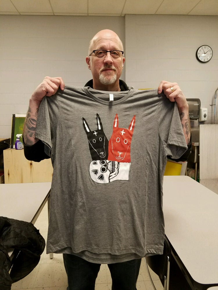 Image of Fred Stonehouse T-Shirt from Silent Singers Exhibition