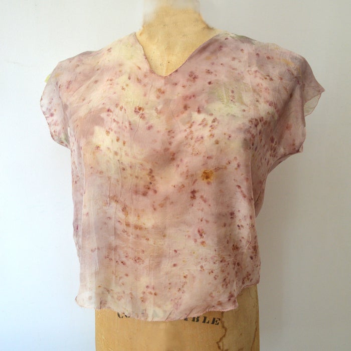 eco print tissue tee | some things take time - 700 x 720 jpeg 61kB