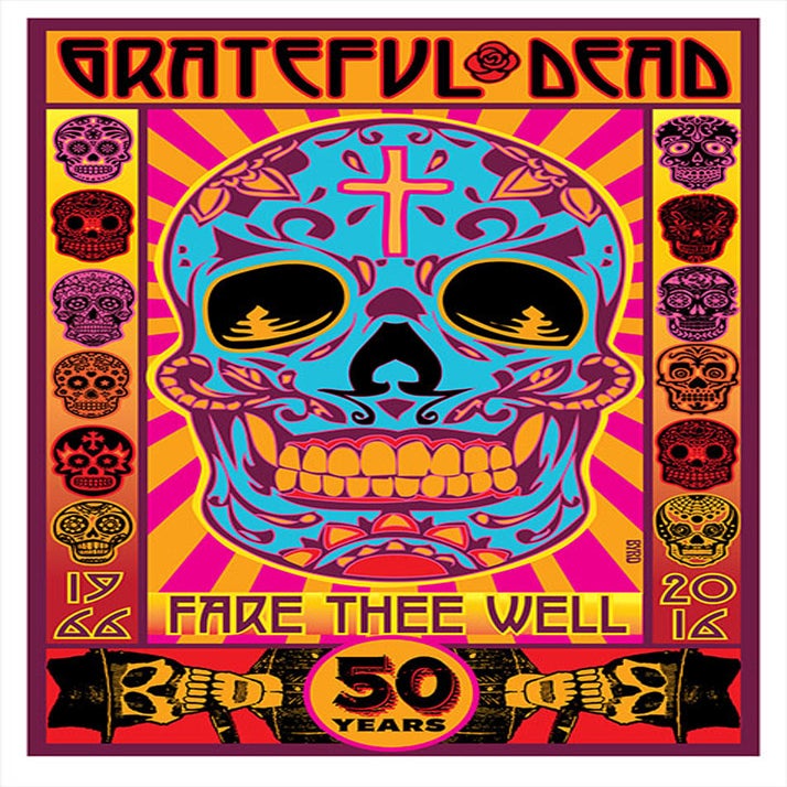 Grateful Dead 50th Davidedwardbyrdposters