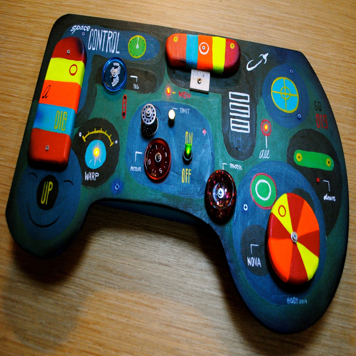 Kids Rocket Ship Control Panel / BigYoYoArt