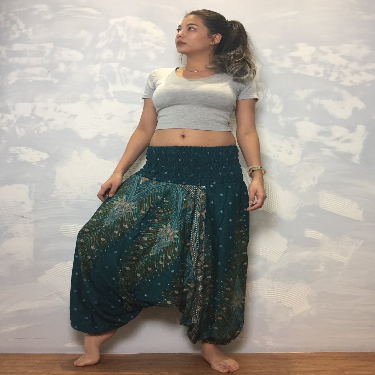 PucketPants — Half moon aladdin harem pants